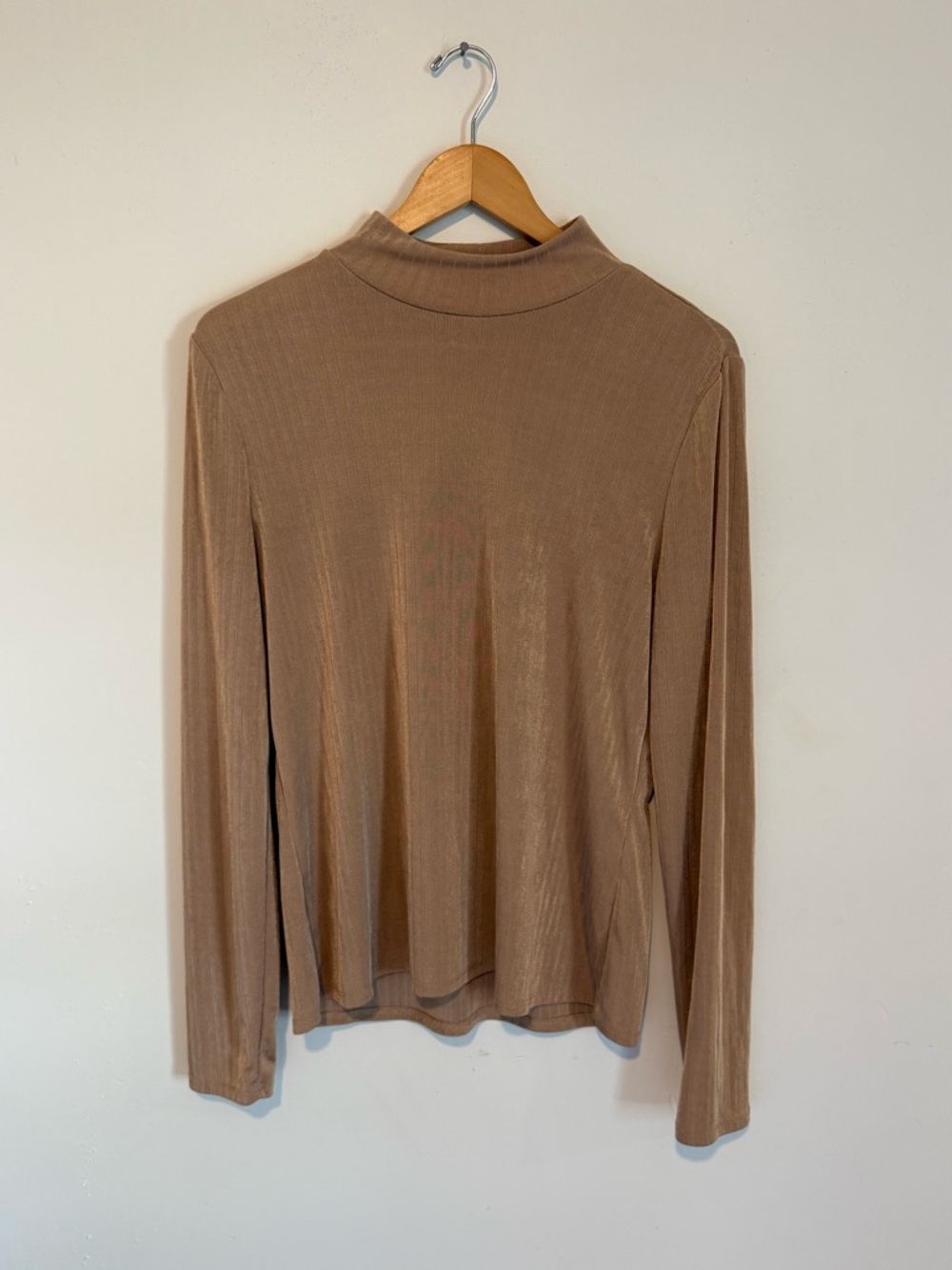 Cyrus Essentials Ribbed Mock Neck
